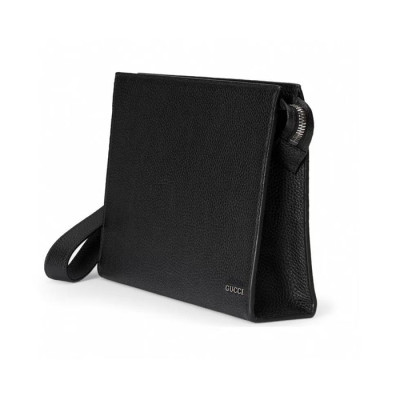 구찌 남/녀 GG 블랙 클러치 - Gucci Unisex Brown Clutch - guc1152x