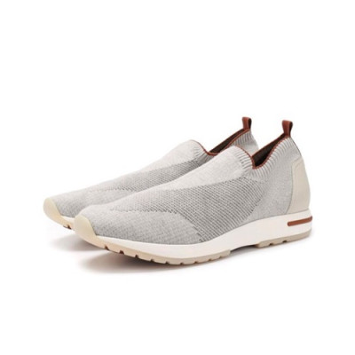 Loro Piana 2020 Mens Cashimere Sneakers - 로로피아나 2020 남성용 캐시미어 스니커즈 LOROS0008.Size(245 - 280).그레이