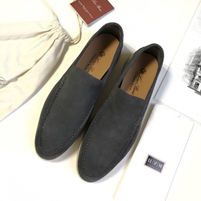 Loro Piana 2020 Mens Suede Loafer - 로로피아나 2020 남성용 스웨이드 로퍼 LOROS0020.Size(245 - 275).다크그레이