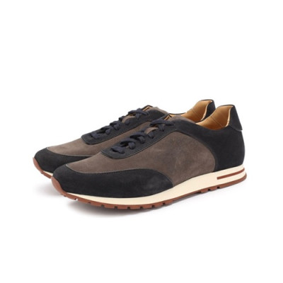 Loro Piana 2020 Mens Suede Sneakers - 로로피아나 2020 남성용 스웨이드 스니커즈 LOROS0048.Size(245 - 280).브라운