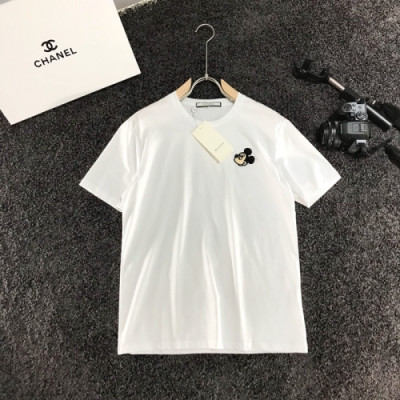 [매장판]Gucci 2020 Mm/Wm Logo Cotton Short Sleeved Tshirts - 구찌 2020 남/녀 로고 코튼 반팔티 Guc02890x.Size(m - 4xl).화이트