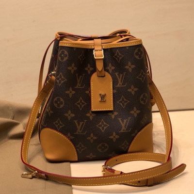 Louis Vuitton 2020 Bucket Shoulder Cross Bag,22cm - 루이비통 2020 버킷 숄더 크로스백 M57099,LOUB2217,22cm,브라운