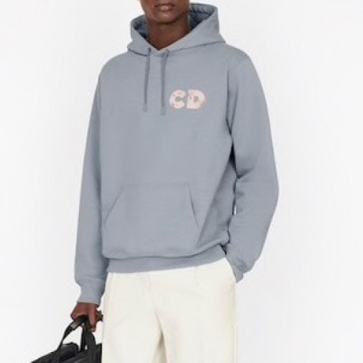 [디올]Dior 2020 Mens Logo Casual Cotton Hoodie - 디올 2020 남성 로고 캐쥬얼 코튼 후디 Dio0737x.Size(xs - xl).소라