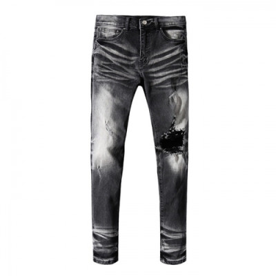 [아미리]Amiri 2020 Mens Trendy Denim Pants - 아미리 2020 남성 트렌디 데님 팬츠 Ami0103x.Size(29 - 40).블랙