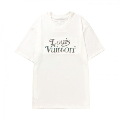 [루이비통]Louis vuitton 2020 Mens Logo Short Sleeved Tshirts - 루이비통 2020 남성 로고 반팔티 Lou02112x.Size(s - xl).화이트
