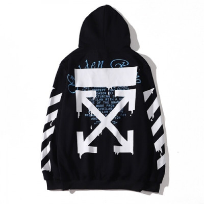 [오프화이트]Off-white 2020 Mm/Wm Logo Cotton Oversize HoodT - 오프화이트 2020 남자 로고 코튼 오버사이즈 후드티 Off0491x.Size(m - 2xl).블랙