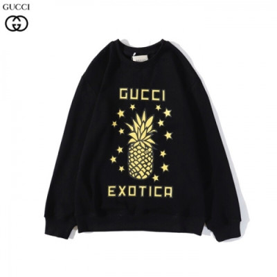 [구찌]Gucci 2020 Mm/Wm Logo Crew-neck Cotton Tshirts - 구찌 2020 남/녀 로고 코튼 크루넥 코튼 긴팔티 Guc02980x.Size(m - 2xl).블랙