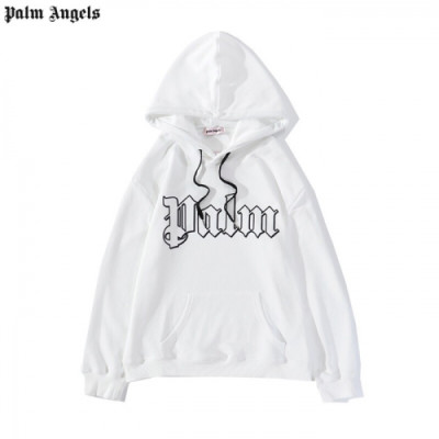 [팜 엔젤스]Palm Angels 2020 Mm/Wm Logo Cotton Hoodie - 팜 엔젤스 2020 남자 로고 코튼 후디 Pam0196.Size(m - 2xl).화이트