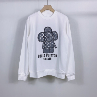 [루이비통]Louis vuitton 2020 Mens Casual Cotton Tshirts - 루이비통 2020 남성 캐쥬얼 코튼 긴팔티 Lou02148x.Size(s - 2xl).화이트