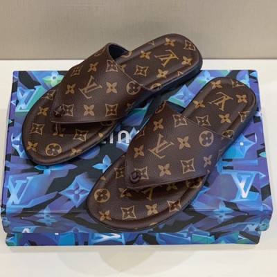 Louis Vuitton 2020 Mens Slipper -  루이비통 2020 남성용 슬리퍼 LOUS1348,Size(240 - 275).브라운