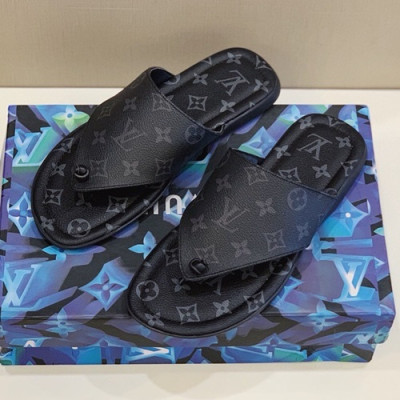 Louis Vuitton 2020 Mens Slipper -  루이비통 2020 남성용 슬리퍼 LOUS1351,Size(240 - 275).블랙