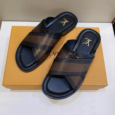 Louis Vuitton 2020 Mens Slipper -  루이비통 2020 남성용 슬리퍼 LOUS1352,Size(240 - 270).브라운