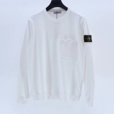 [스톤아일랜드]Stone Island 2020 Mens Light Reflection Logo Cotton Man-to-man - 스톤아일랜드 2020 남성 로고 코튼 맨투맨 Sto0238x.Size(m - 2xl).화이트