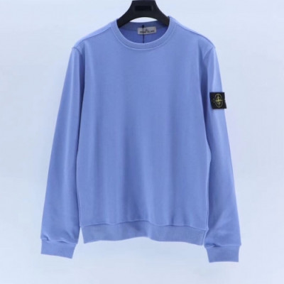 [스톤아일랜드]Stone Island 2020 Mens Light Reflection Logo Cotton Man-to-man - 스톤아일랜드 2020 남성 로고 코튼 맨투맨 Sto0244x.Size(m - 2xl).블루