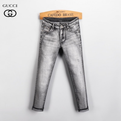 [구찌]Gucci 2020 Mens Casual Classic Denim Jeans - 구찌 2020 남성 캐쥬얼 클래식 청바지 Guc03040x.Size(29 - 38).블랙