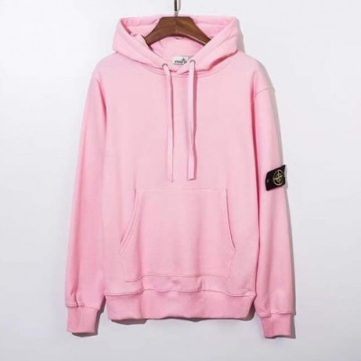 [스톤아일랜드]Stone Island 2020 Mens  Logo Cotton Hoodie - 스톤아일랜드 2020 남성 로고 코튼 후디 Sto0258x.Size(m - 2xl).핑크