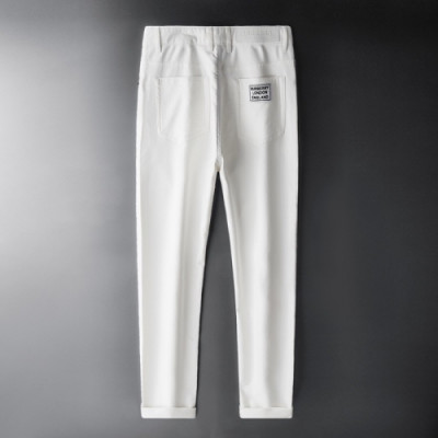 [버버리]Burberry 2020 Mens Business Classic Cotton Pants - 버버리 2020 남성 비지니스 클래식 팬츠 Bur02982x.Size(29 - 40).화이트