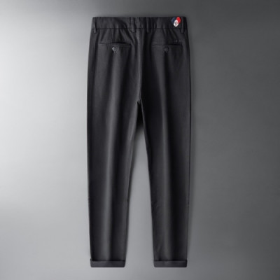 [몽클레어]Moncler 2020 Mens Casual Logo Cotton Pants  -몽클레어 2020 남성 캐쥬얼 로고 코튼 팬츠 Moc01837x.Size(29 - 40).블랙