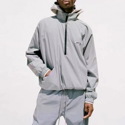 [피어오브갓]Fear of god 2020 Mens Manuel Logo Out-Wear - 피어오브갓 2020 남성 메뉴얼 로고 아웃 웨어 Fea0208x.Size(s - xl).그레이