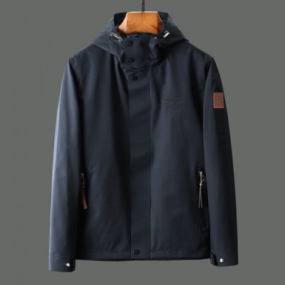 [로에베]Loewe 2020 Mens Logo Casual Jackets - 로에베 2020 남성 로고 캐쥬얼 자켓 Loe0292x.Size(m - 2xl).블랙