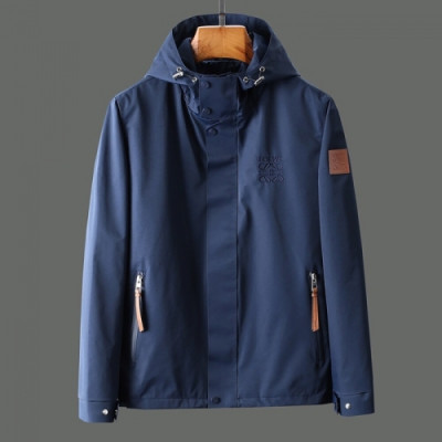 [로에베]Loewe 2020 Mens Logo Casual Jackets - 로에베 2020 남성 로고 캐쥬얼 자켓 Loe0293x.Size(m - 2xl).블루