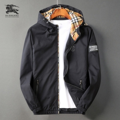 [버버리]Burberry 2020 Mens Classic Casual Jackets - 버버리 2020 남성 클래식 캐쥬얼 자켓 Bur03001x.Size(m - 3xl).블랙