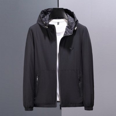 [알마니]Armani 2020 Mens Logo Casual Jackets - 알마니 2020 남성 로고 캐쥬얼 자켓 Arm0770x.Size(m - 3xl).블랙