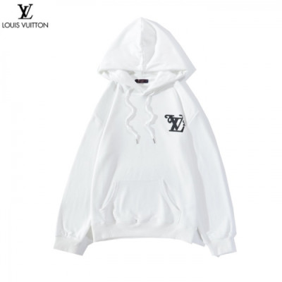 [루이비통]Louis vuitton 2020 Mm/Wm Logo Cotton Hoodie - 루이비통 2020 남/녀 코튼 후디 Lou02266x.Size(m - 2xl).화이트