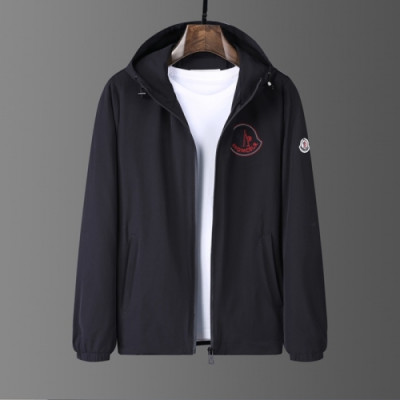 [몽클레어]Moncler 2020 Mens Logo Casual Jackets - 몽클레어 2020 남성 로고 캐쥬얼 자켓 Moc01850x.Size(m - 4xl).블랙