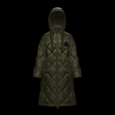 [몽클레어]Moncler 2020 Womens Patch Logo Modern Down Padding - 몽클레어 2020 여성 패치 로고 모던 다운 패딩 Moc01867x.Size(s - xl).카키