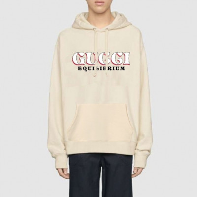 [구찌]Gucci 2020 Mm/wm Logo Casual Oversize Cotton Hooded - 구찌 2020 남/녀 로고 캐쥬얼 오버사이즈 코튼 후드티 Guc03089x.Size(s - l).아이보리