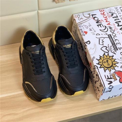 [돌체앤가바나]Dolce&Gabbana 2020 Mens Sneakers  - 돌체앤가바나 2020 남성용 스니커즈 DGS0227, Size(240 - 275). 블랙