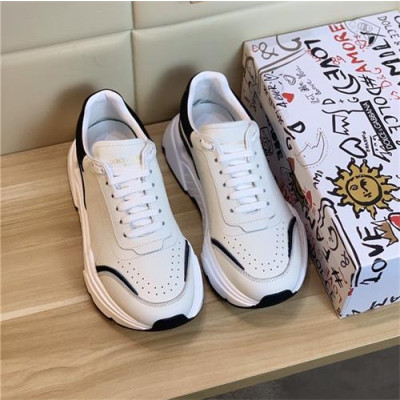 [돌체앤가바나]Dolce&Gabbana 2020 Mens Sneakers  - 돌체앤가바나 2020 남성용 스니커즈 DGS0230, Size(240 - 275). 화이트