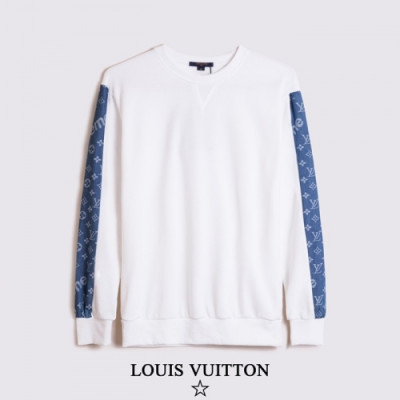 [루이비통]Louis vuitton 2020 Mens Casual Cotton Tshirts - 루이비통 2020 남성 캐쥬얼 코튼 긴팔티 Lou02322x.Size(s - 2xl).화이트