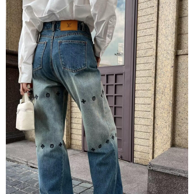 Louis vuitton 2023 Womens Business Classic Denim Pants - 루이비통 2023 여성 비지니스 클래식 데님 팬츠 LOU0484x.Size(s - l).블루