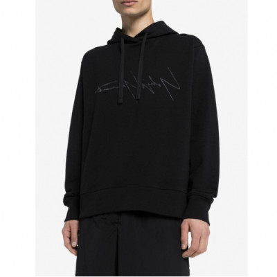 [요지야마모토]Y-3 2020 Mens Logo Street Cotton HoodT - 요지야마모토 2020 남성 로고 Street 코튼 후드티 Y3/0124x.Size(s - xl).블랙