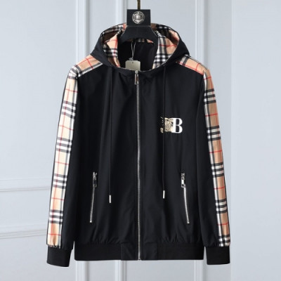 [버버리]Burberry 2020 Mens Classic Casual Jackets - 버버리 2020 남성 클래식 캐쥬얼 자켓 Bur03139x.Size(m - 3xl).블랙