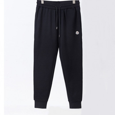 [몽클레어]Moncler 2020 Mens Casual Logo Training Pants - 몽클레어 2020 남성 캐쥬얼 로고 트레이닝 팬츠 Moc01908x.Size(m - 3xl).블랙