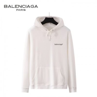 [발렌시아가]Balenciaga 2020 Mm/Wm Logo Cotton Hoodie - 발렌시아가 2020 남/녀 로고 코튼 후디 Bal0825x.Size(s - 2xl).화이트