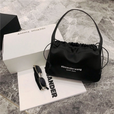 Alexander Wang 2020 Nylon Tote Bag,22cm - 알렉산더왕 2020 여성용 나일론 토트백, AWB0077, 22cm, 블랙