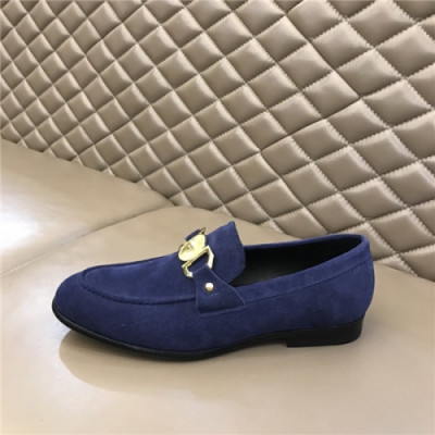 Versace 2020 Mens Leather Loafer - 베르사체 2020 남성용 레더 로퍼 VERS0499,Size (240 - 270).네이비