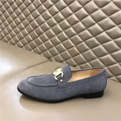 Versace 2020 Mens Leather Loafer - 베르사체 2020 남성용 레더 로퍼 VERS0500,Size (240 - 270).그레이