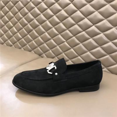 Versace 2020 Mens Leather Loafer - 베르사체 2020 남성용 레더 로퍼 VERS0501,Size (240 - 270).블랙