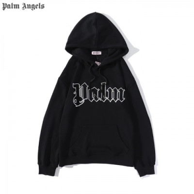 [팜 엔젤스]Palm Angels 2020 Mm/Wm Logo Cotton Hoodie - 팜 엔젤스 2020 남/녀 로고 코튼 후디 Pam0231x.Size(m - 2xl).블랙