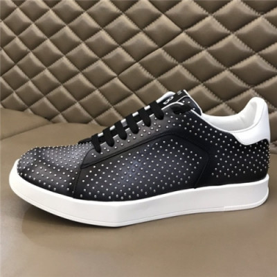 Burluti 2020 Men's Leather Running Shoes - 벌루티 2020 남성용 레더 런닝슈즈,BERTS0118, Size(240-275), 블랙