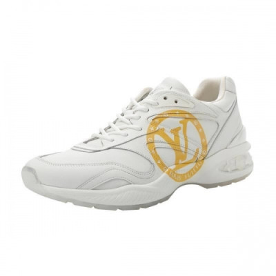 Louis Vuitton 2020 Men's Leather Running Shoes - 루이비통 2020 남성용 레더 런닝슈즈,LOUS1403, Size(240-275),화이트