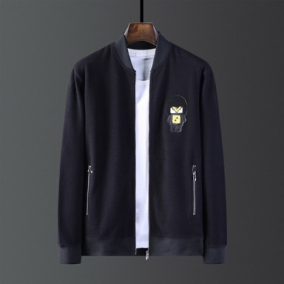 [펜디]Fendi 2020 Mens Eyes Fail Casual Jackets - 펜디 2020 남성 몬스터 캐쥬얼 자켓 Fen0853x.Size(m - 2xl).블랙