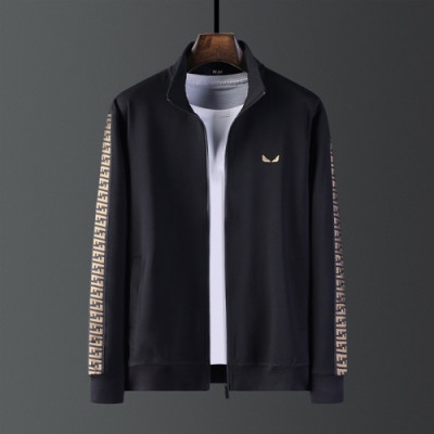 [펜디]Fendi 2020 Mens Eyes Fail Casual Jackets - 펜디 2020 남성 몬스터 캐쥬얼 자켓 Fen0854x.Size(m - 2xl).블랙