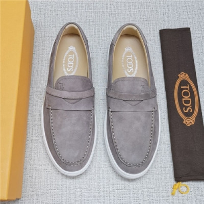 Tod's 2020 Men's Leather Loafer - 토즈 2020 남서용 레더 로퍼, Size(240-275),TODS0124,그레이