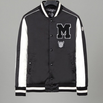 [몽클레어]Moncler 2020 Mens Logo Casual Down Jackets - 몽클레어 2020 남성 로고 캐쥬얼 다운 양면 자켓 Moc01919x.Size(m - 3xl).블랙